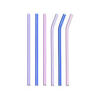 Cotton Candy Glass Straw Pack